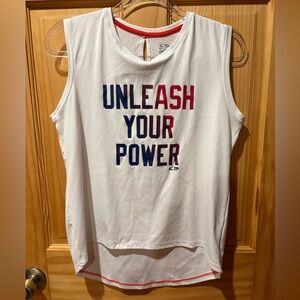 C9 Champion Sleeveless Tank Top with motivational phrase  XL 14/16 adult XS